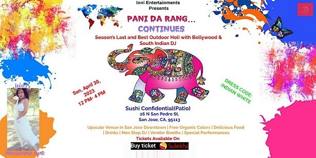 Pani Da Rang... Continues((Bollywood HOLI DJ Event)